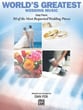 World's Greatest Wedding Music piano sheet music cover